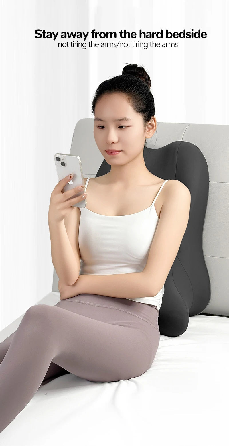 Multi-Positional Wedge Pillow Memory Foam Ergonomic Prone Pillow  Prone Reading Cushion Pillows Bed Sleeping Pillow Removable