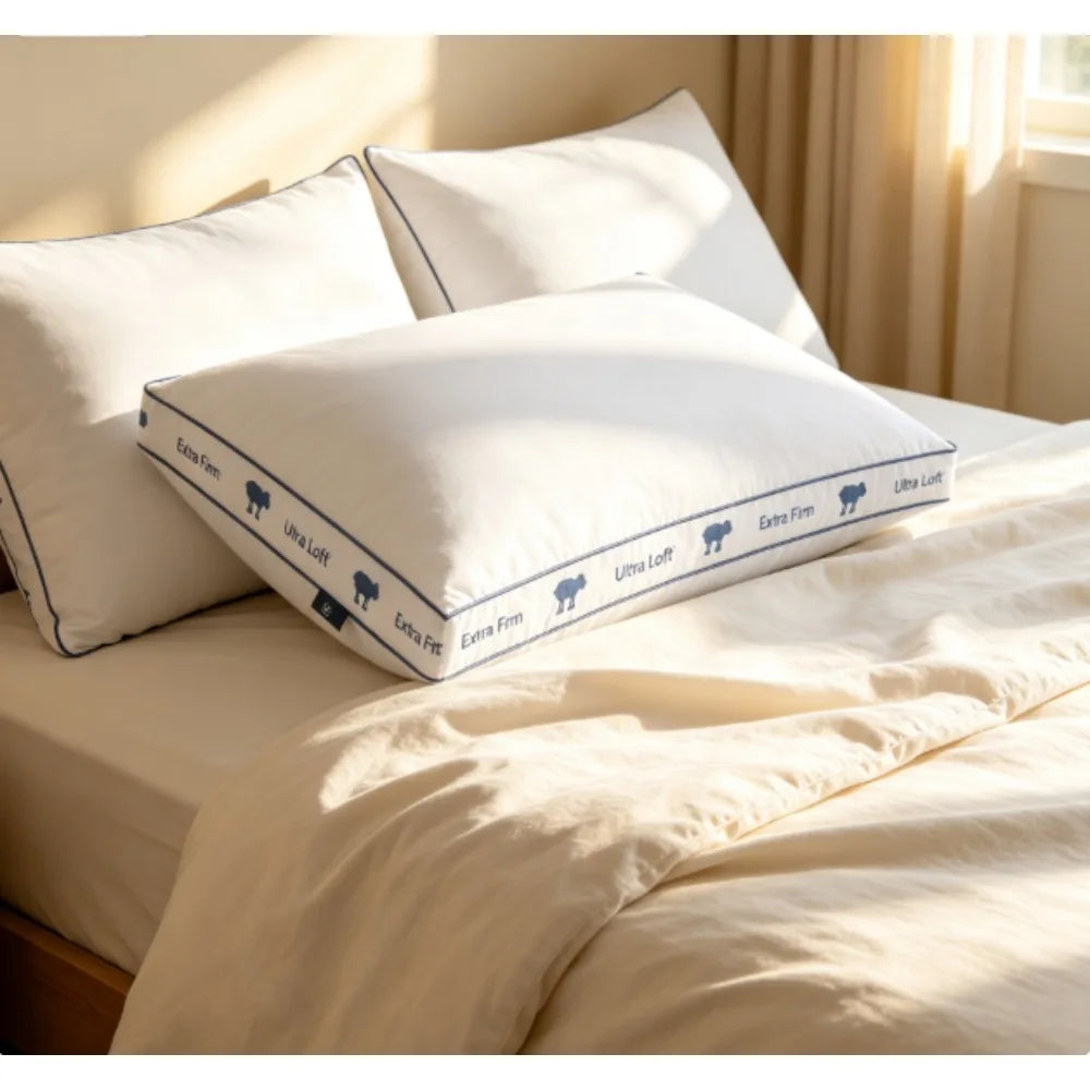 Sertapedic Extra High Fluff Standard/King Size Pillow, Extra Firm Support