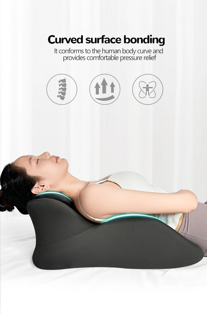 Multi-Positional Wedge Pillow Memory Foam Ergonomic Prone Pillow  Prone Reading Cushion Pillows Bed Sleeping Pillow Removable