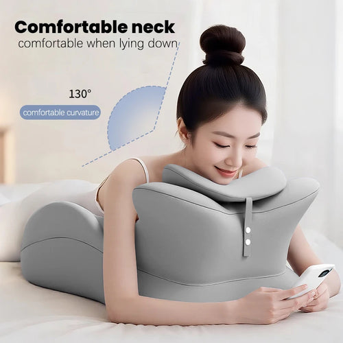 Multi-Positional Wedge Pillow Memory Foam Ergonomic Prone Pillow  Prone Reading Cushion Pillows Bed Sleeping Pillow Removable